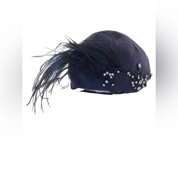 Lanvin purple kint hat - Picture 5 of 10